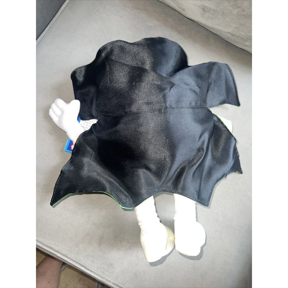 NWT 10” Nanco Green M&M’s Candy Super Hero Plush SATIN CAPE 2001